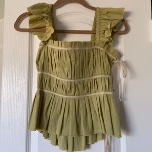 Feee people too worn once - ties on side